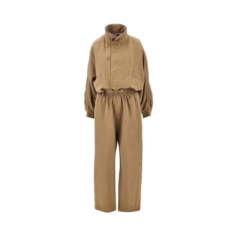 marvin linen-blend jumpsuit