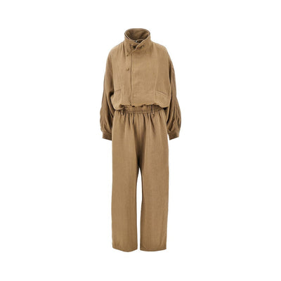 marvin linen-blend jumpsuit