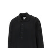 oversized piquet polo shirt