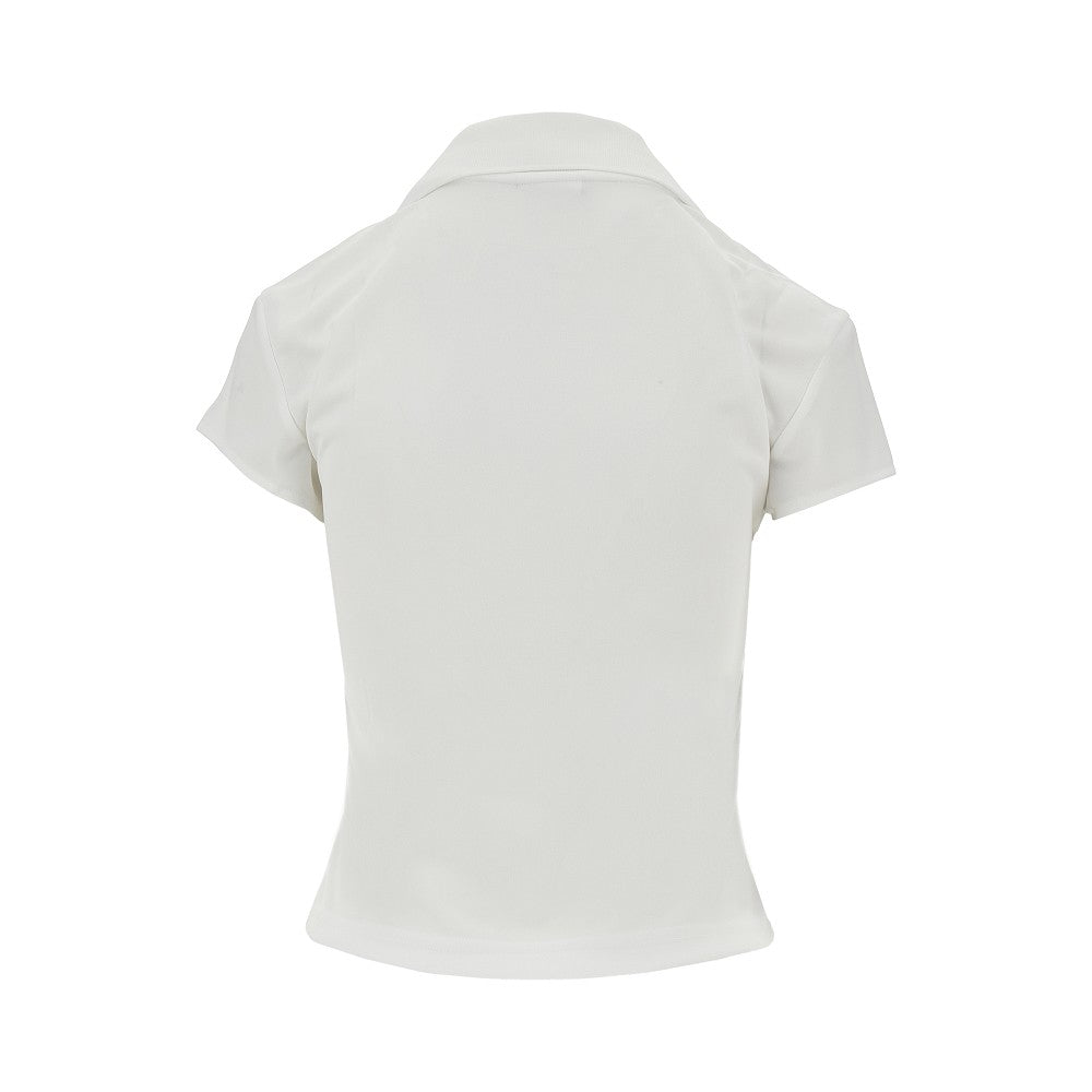COURREGES S technical jersey sports polo shirt