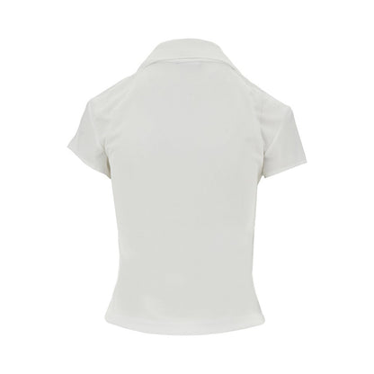 COURREGES S technical jersey sports polo shirt