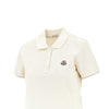 piquet polo shirt with logo patch