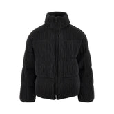 EMPORIO ARMANI 46 pleated fabric padded jacket