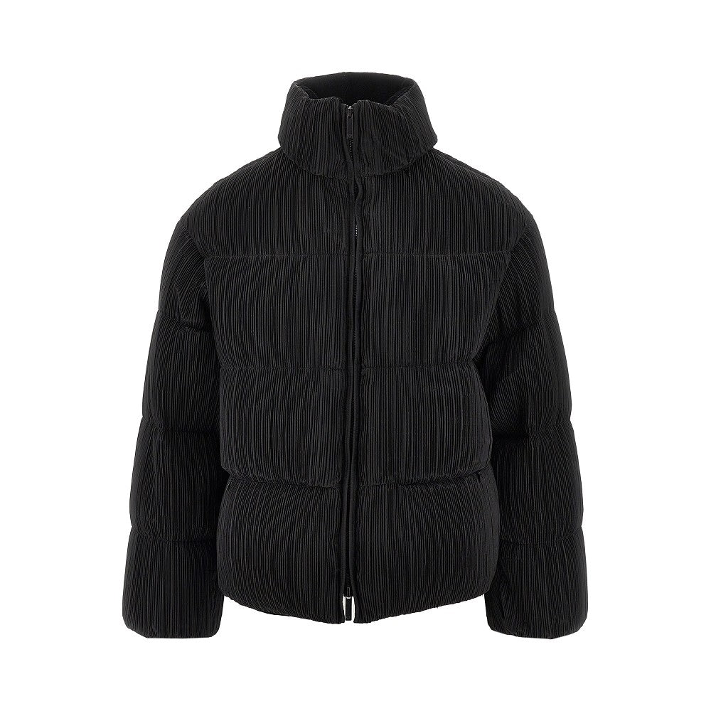 EMPORIO ARMANI 46 pleated fabric padded jacket