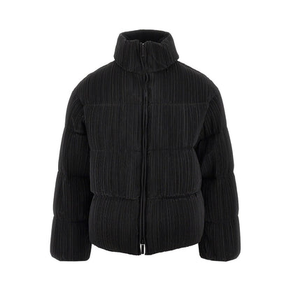 EMPORIO ARMANI 46 pleated fabric padded jacket
