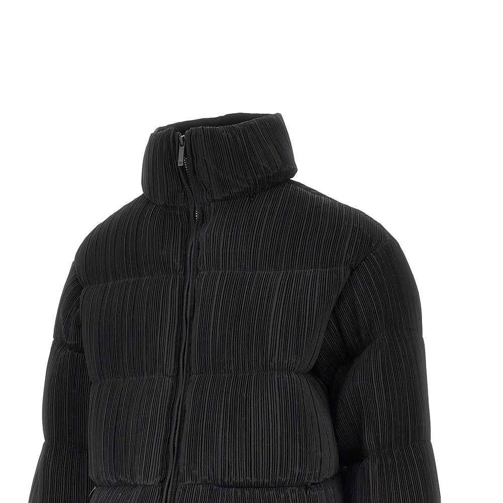 EMPORIO ARMANI 46 pleated fabric padded jacket