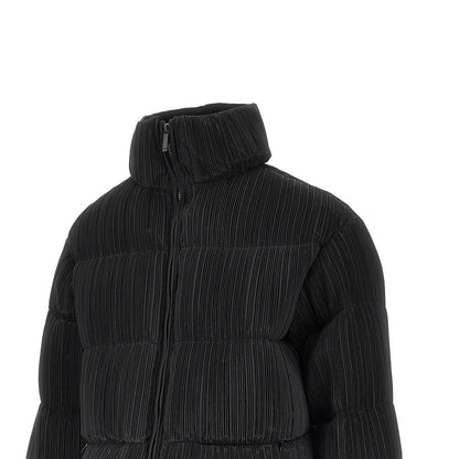 EMPORIO ARMANI 46 pleated fabric padded jacket