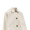 cotton gabardine blouson jacket