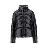 PINKO 40 glossy nylon short down jacket