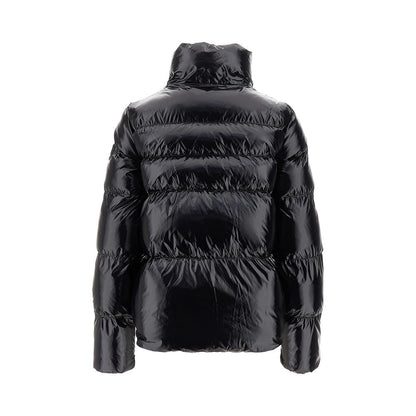 PINKO 40 glossy nylon short down jacket