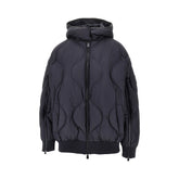 PINKO XS padded bomber jacket with love birds patch