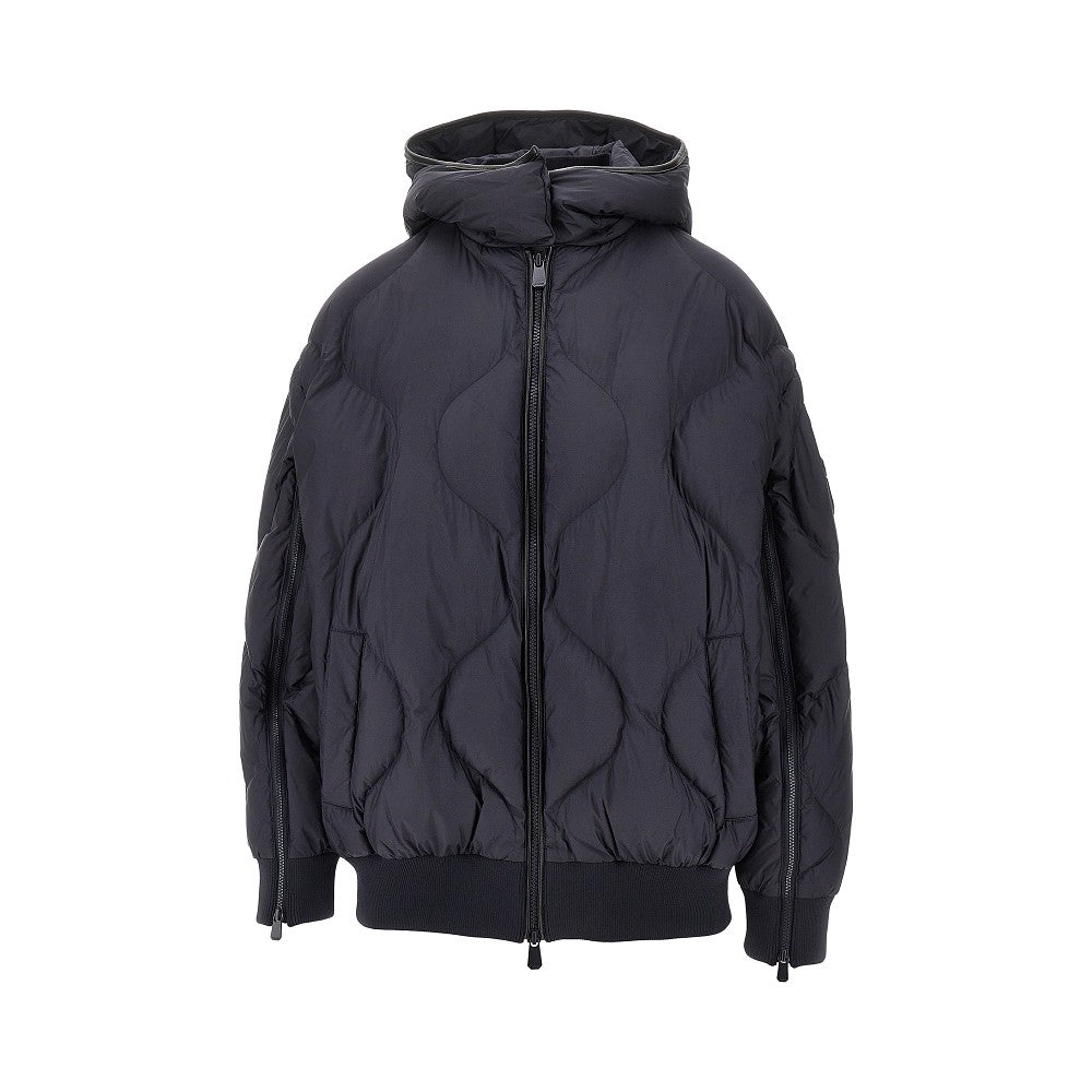 PINKO XS padded bomber jacket with love birds patch