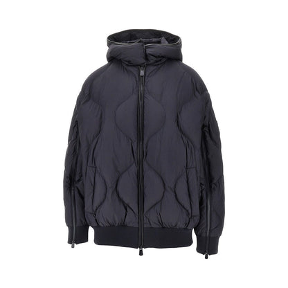 PINKO XS padded bomber jacket with love birds patch