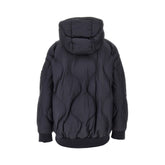 PINKO XS padded bomber jacket with love birds patch