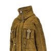 camouflage technical satin down jacket