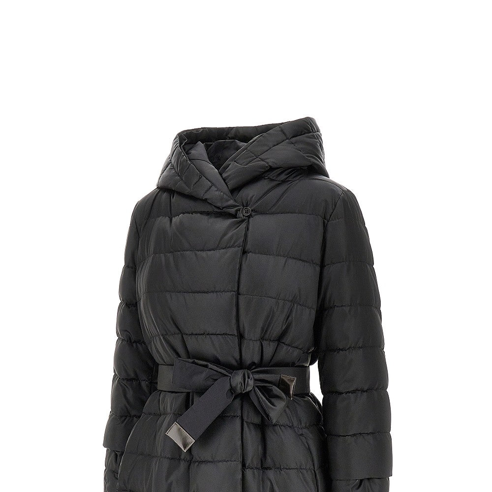 MAX MARA CUBE 40 anti-drop satin and taffetà down jacket