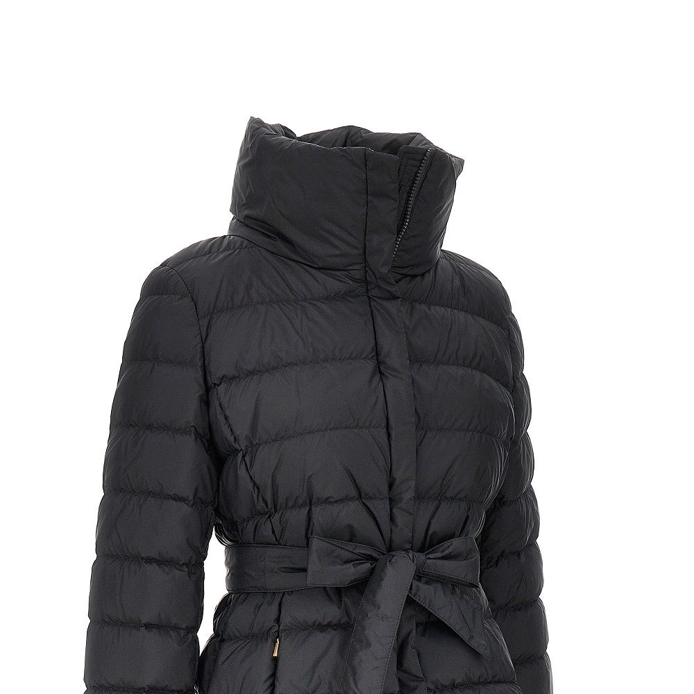 padded nylon downjacket