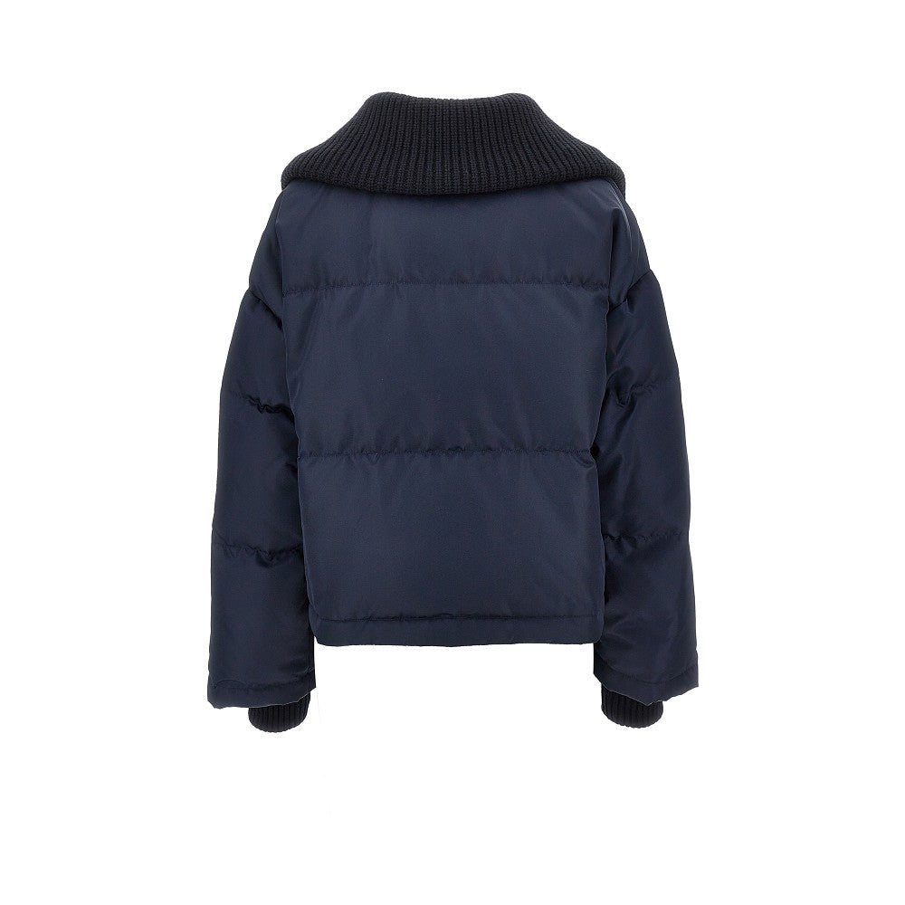 anti-drop technical twill down jacket
