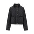 BURBERRY XS quilted jacket with corduroy details
