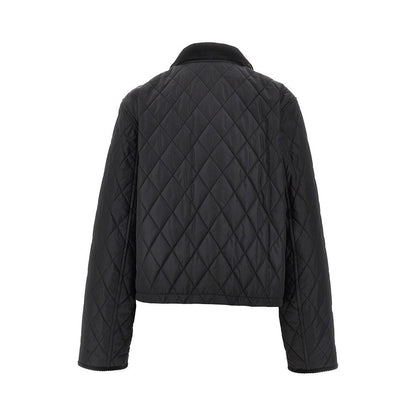 BURBERRY XS quilted jacket with corduroy details