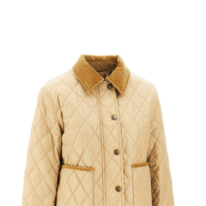 BURBERRY S quilted nylon jacket