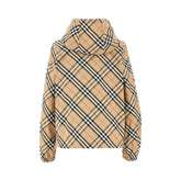 BURBERRY XS check nylon jacket