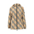 BURBERRY M check nylon hooded jacket