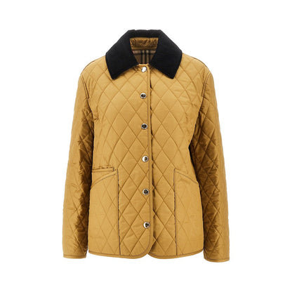 BURBERRY XS quilted jacket with logo embroidery