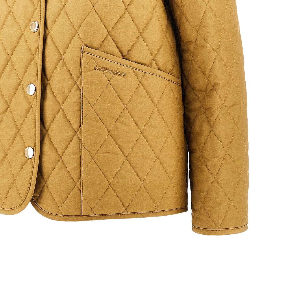 BURBERRY XS quilted jacket with logo embroidery