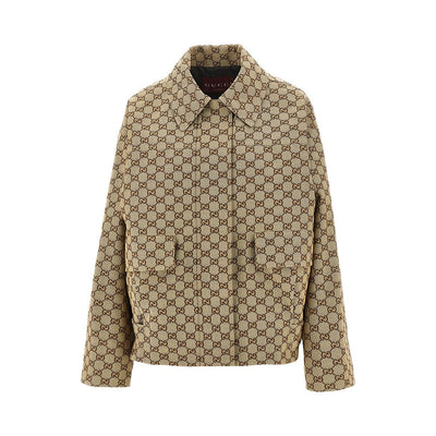 gg canvas bomber jacket