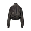 nappa leather bomber jacket
