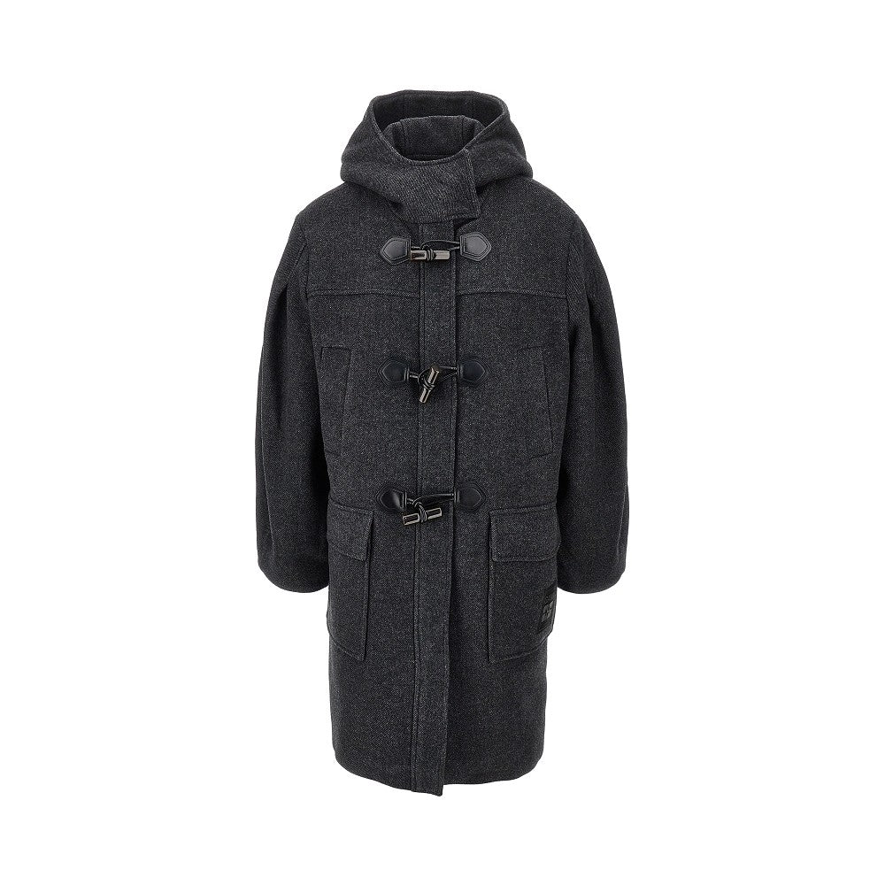 GANNI 36 wool-blend coat