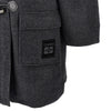 wool-blend coat