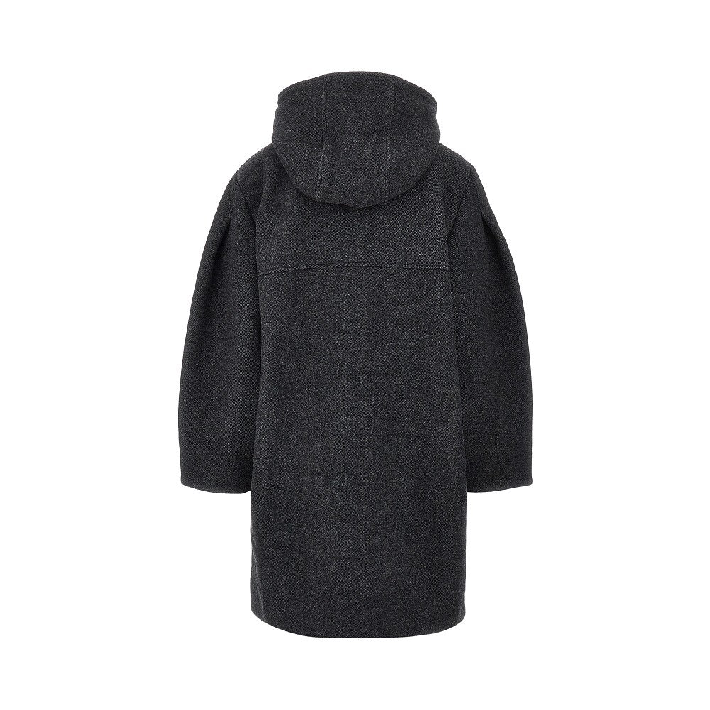 wool-blend coat