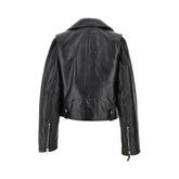 DIESEL 40 l-unatic leather jacket