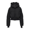 hooded short down jacket