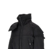 hooded short down jacket
