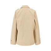A.P.C. 36 cotton gabardine safari jacket