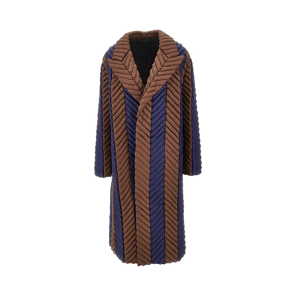 RAXXY S quilted nylon down coat