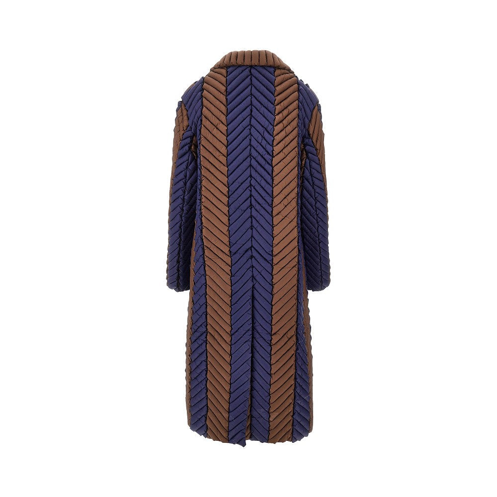 RAXXY S quilted nylon down coat