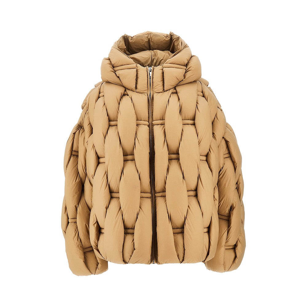 RAXXY S woven-effect down jacket