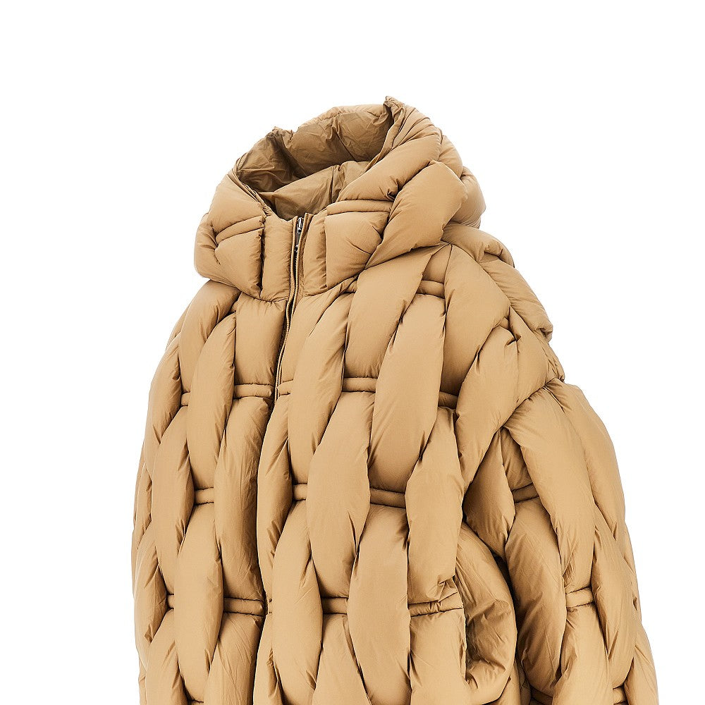 RAXXY S woven-effect down jacket