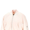 technical twill cropped bomber jacket