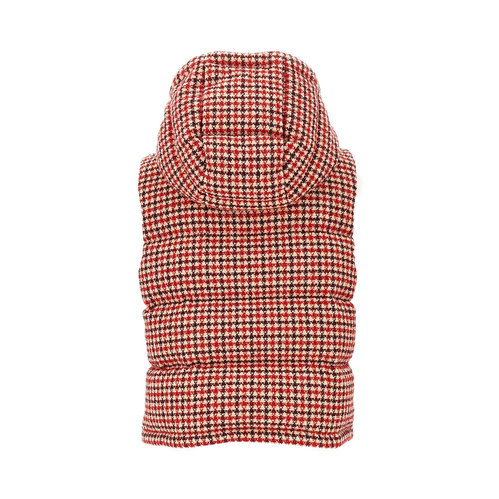 niverolle houndstooth padded vest