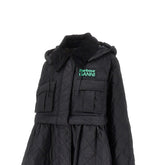 BARBOUR X GANNI 8 quilted jacket with detachable peplum