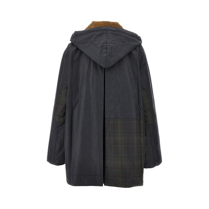 BARBOUR X GANNI 8 waxed cotton parka coat