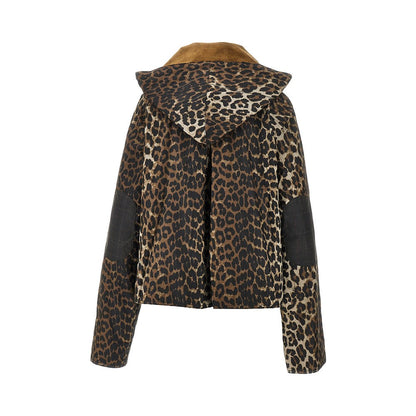 BARBOUR X GANNI 8 waxed leopard-print cotton anorak