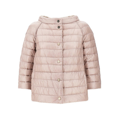 quilted reversible down jacket