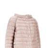 quilted reversible down jacket