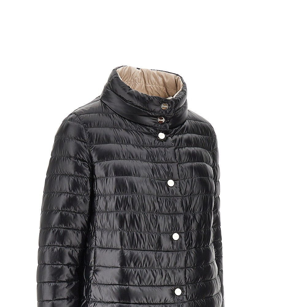 reversible nylon down jacket